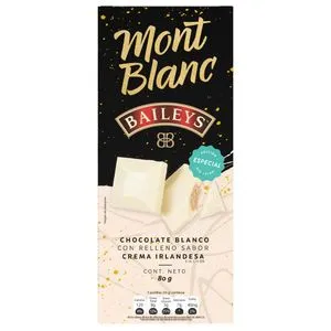Chocolatina Blanca Baileys Montblanc (80g)