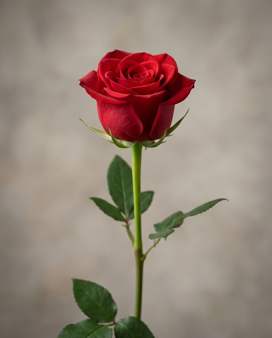 Rosa Roja Individual