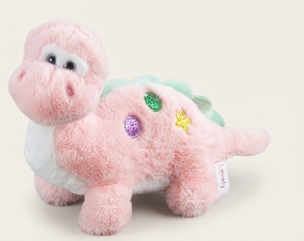 Dinosaurio Tierno Rosado