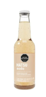Soda Hatsu Uva Blanca y Romero 300ml