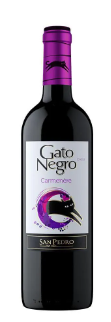 Vino Gato Negro Carmenere 750ml